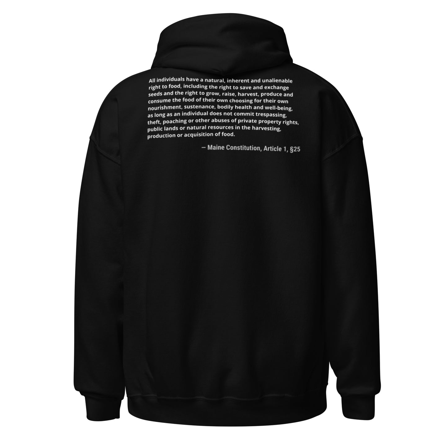 "RIGHT TO FOOD" Unisex Hoodie