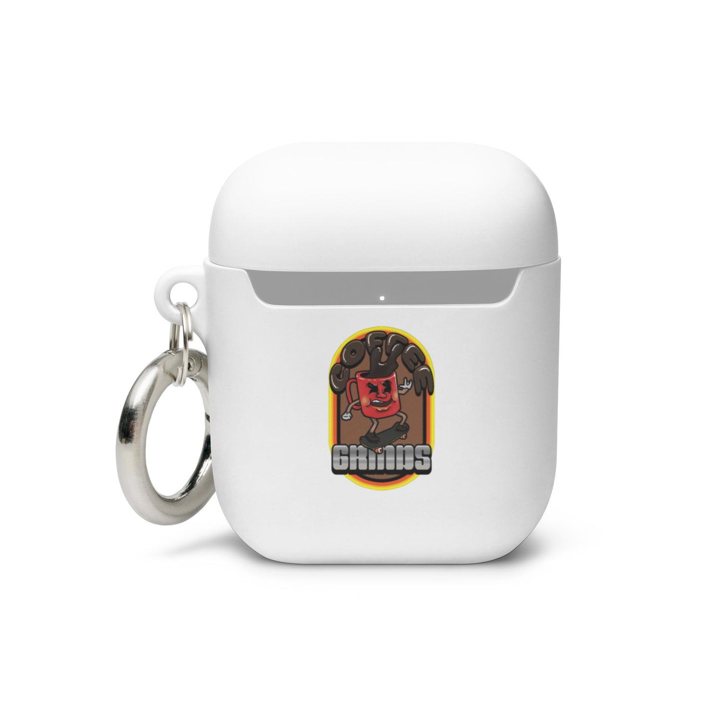 "COFFEE GRINDS" Rubber Case for AirPods®