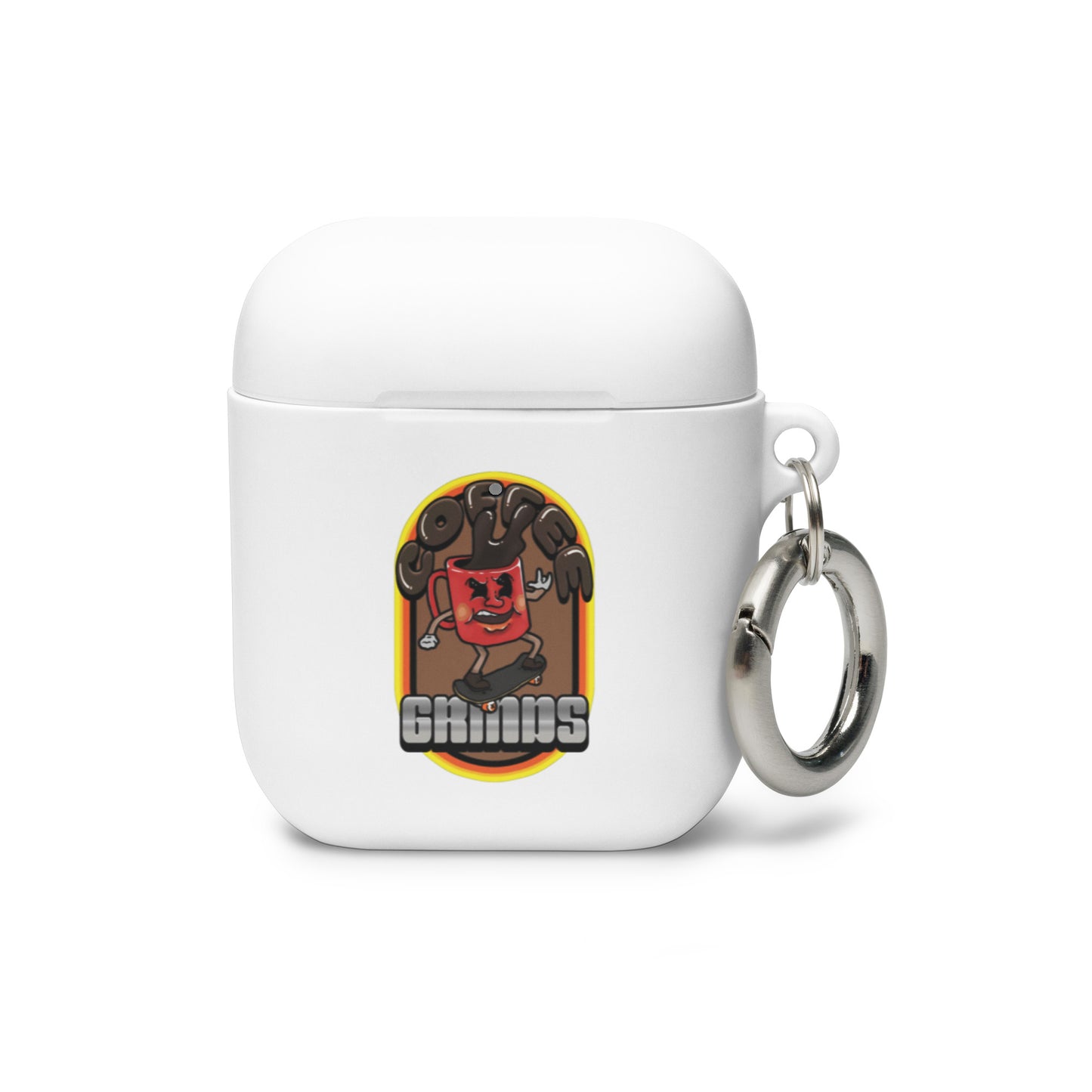 "COFFEE GRINDS" Rubber Case for AirPods®