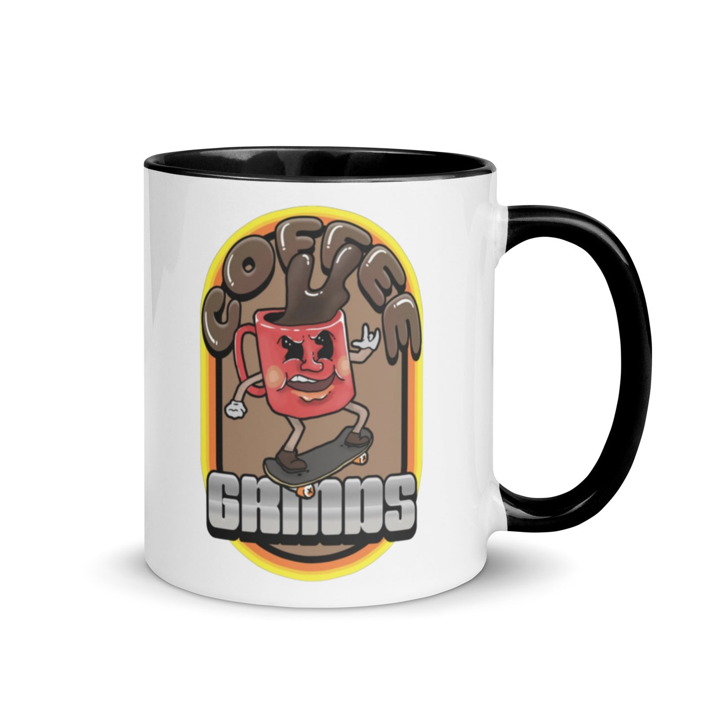 "COFFEE GRINDS" MUG