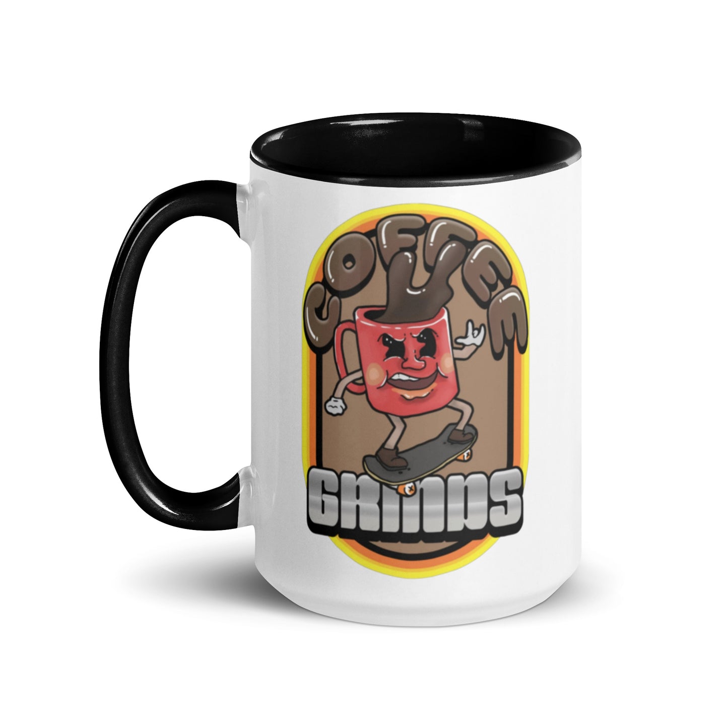 "COFFEE GRINDS" MUG