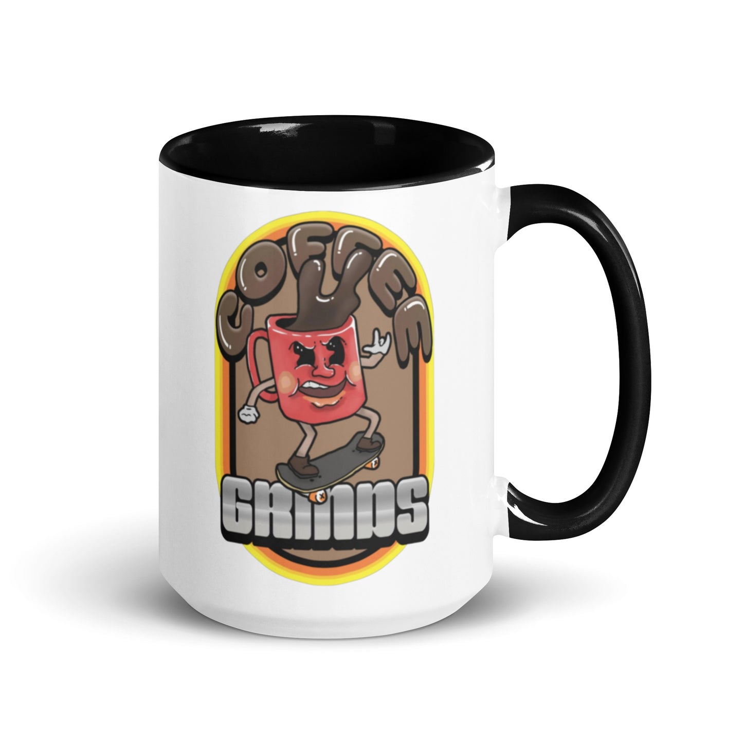 "COFFEE GRINDS" MUG